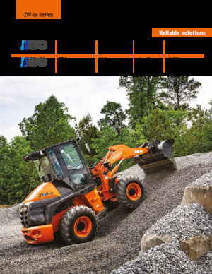 Chargeuses sur pneus Hitachi ZW80-5B