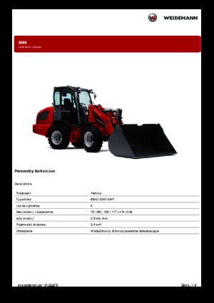 Chargeuses sur pneus Weidemann 4080