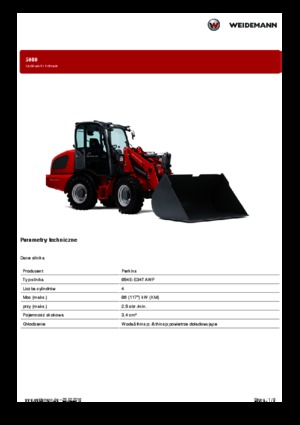 Chargeuses sur pneus Weidemann 5080T