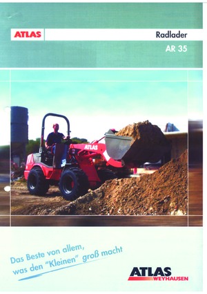 Chargeuses sur pneus Atlas-weycor AR 35
