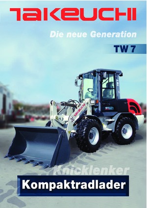 Chargeuses sur pneus Takeuchi TW 7