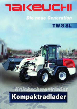 Chargeuses sur pneus Takeuchi TW 8 SL