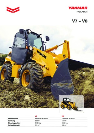Chargeuses sur pneus Yanmar V8 