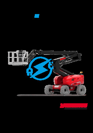 Nacelles à bras articulés sur roues Manitou 200 ATJ E