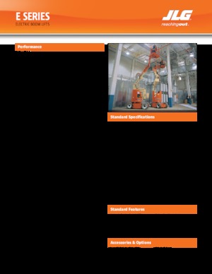 Nacelles à bras articulés sur roues JLG E400AN