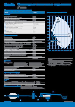 Nacelles à bras articulés sur roues Genie Z-80/60