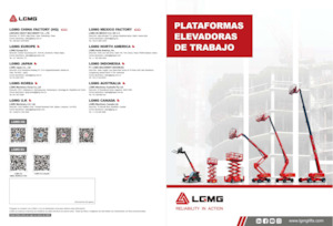 Nacelles à bras articulés sur roues LGMG  AR32J-2