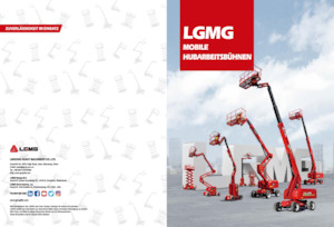 Nacelles à bras articulés sur roues LGMG  A13JE-LI