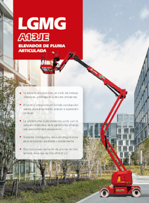 Nacelles à bras articulés sur roues LGMG  A13JE-LI