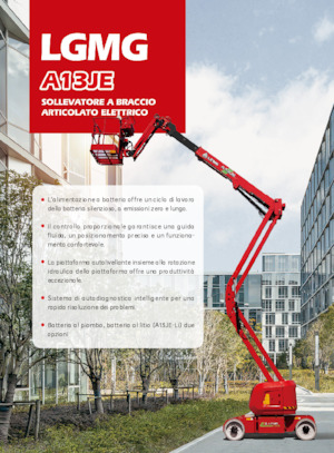 Nacelles à bras articulés sur roues LGMG  A13JE-LI