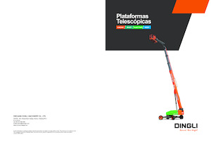 Nacelles à bras articulés sur roues Dingli BA22CERT2