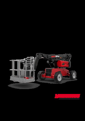 Nacelles à bras articulés sur roues Manitou MAN'GO 33