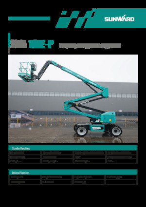 Nacelles à bras articulés sur roues Sunward SWA18JE-P