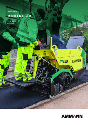 Finisseur d'asphalte sur roues Ammann AFW 150-2