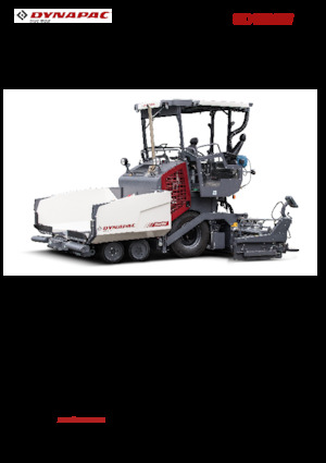 Finisseur d'asphalte sur roues Dynapac SD1800W