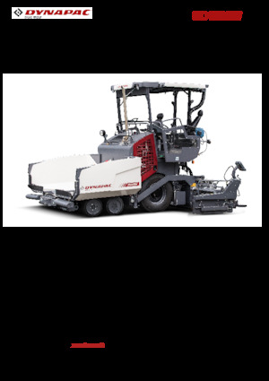 Finisseur d'asphalte sur roues Dynapac SD1800W