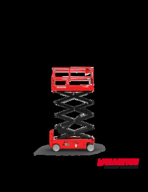 Nacelles ciseaux X su roues Manitou 100 SEC S3