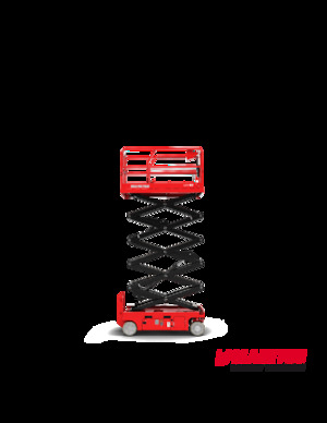 Nacelles ciseaux X su roues Manitou 120 SE S3
