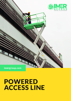 Nacelles ciseaux X su roues Imer IM 5980 AC