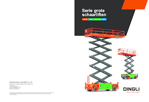 Nacelles ciseaux X su roues Dingli JCPT1523RTB