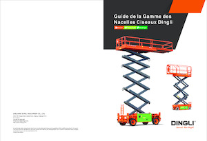 Nacelles ciseaux X su roues Dingli JCPT3225HRT