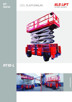 Nacelles ciseaux X su roues ELS Lift RT 18-L