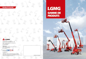 Nacelles ciseaux X su roues LGMG  S0608EII