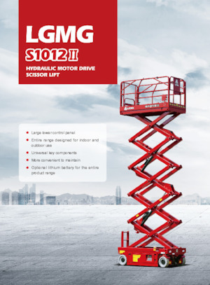 Nacelles ciseaux X su roues LGMG  S1012II-Li