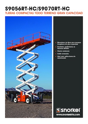 Nacelles ciseaux X su roues Snorkel S9056RT-HC