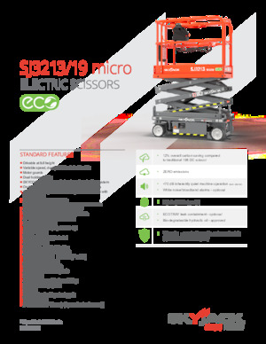 Nacelles ciseaux X su roues Skyjack SJ3219 micro