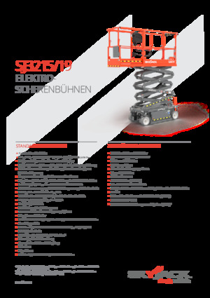 Nacelles ciseaux X su roues Skyjack SJ3219 