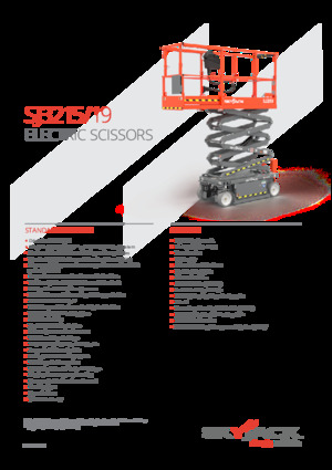 Nacelles ciseaux X su roues Skyjack SJ3219 