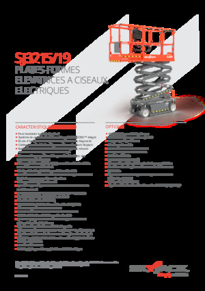 Nacelles ciseaux X su roues Skyjack SJ3219 