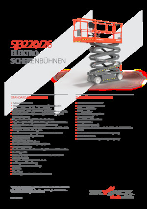 Nacelles ciseaux X su roues Skyjack SJ3226 