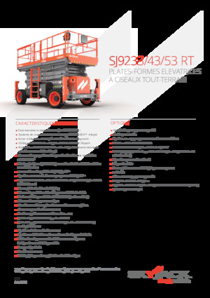 Nacelles ciseaux X su roues Skyjack SJ9243 RT