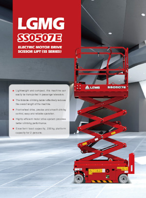 Nacelles ciseaux X su roues LGMG  SS0507E 