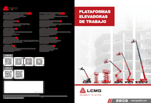 Nacelles télescopiques sur roues LGMG  T26JE-2