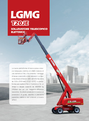 Nacelles télescopiques sur roues LGMG  T20JE