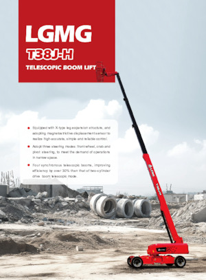 Nacelles télescopiques sur roues LGMG  T38J-H