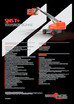 Nacelles télescopiques sur roues Skyjack SJ 45 T+