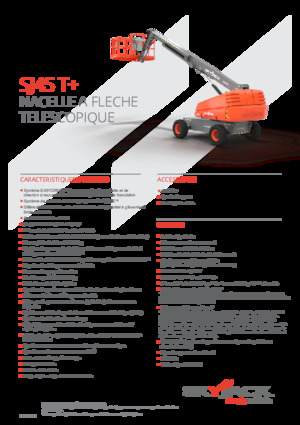 Nacelles télescopiques sur roues Skyjack SJ 45 T+