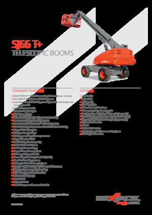 Nacelles télescopiques sur roues Skyjack SJ 66 T+