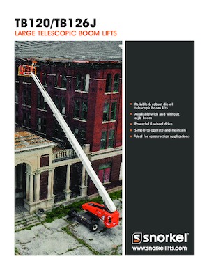 Nacelles télescopiques sur roues Snorkel TB126J