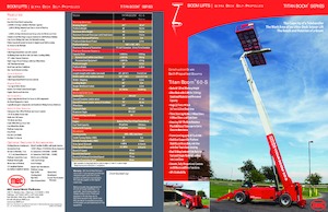 Nacelles télescopiques sur roues MEC TITAN BOOM 60-S