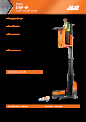 Nacelles à mât vertical unique JLG DSP-M