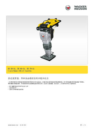 Pilonneuses à essence et diesel Wacker BS 50-2i 11