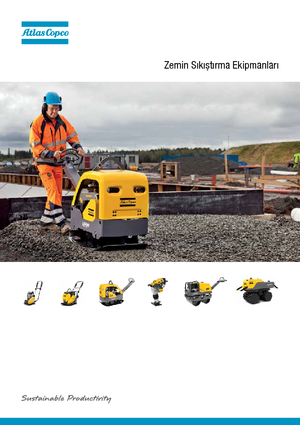 Pilonneuses à essence et diesel Atlas Copco LT 5004