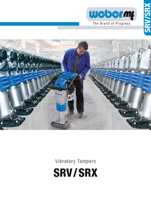 Pilonneuses à essence et diesel weber mt SRV 620