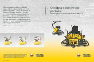 Truelles à conducteur accompagnant Wacker Neuson CT 36-6