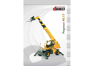 Chariot Élévateur avec châssis tounant Dieci Pegasus 40.17
